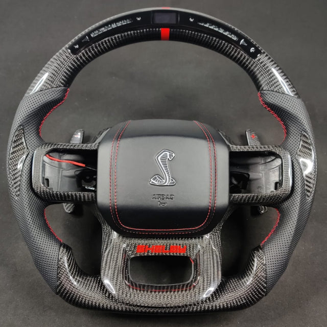 Custom Carbon Fiber Steering Wheel Builder