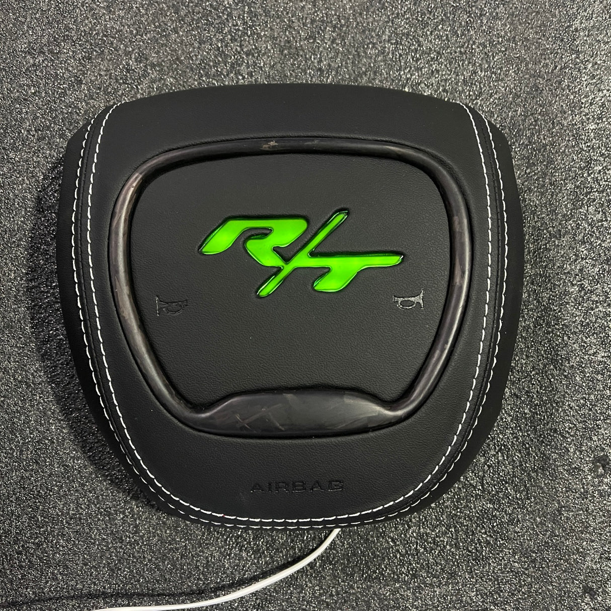 Dodge RT RGB LED Custom Airbag Cover - AutoLEDTech.com