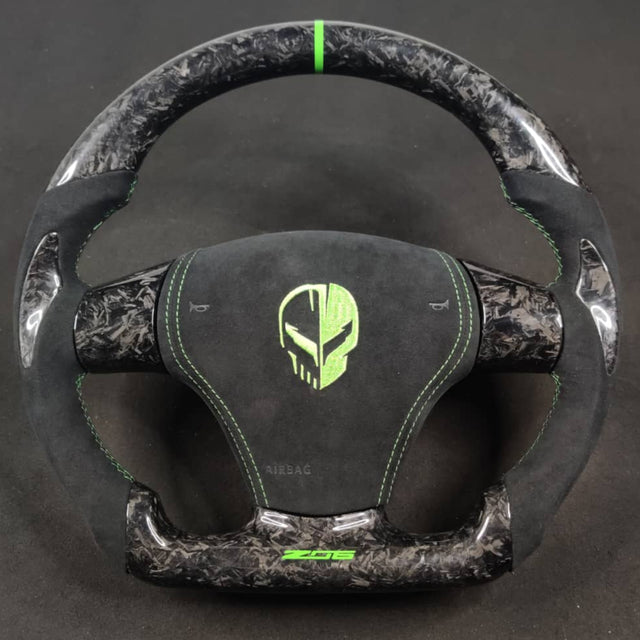 Custom Carbon Fiber Steering Wheel Builder