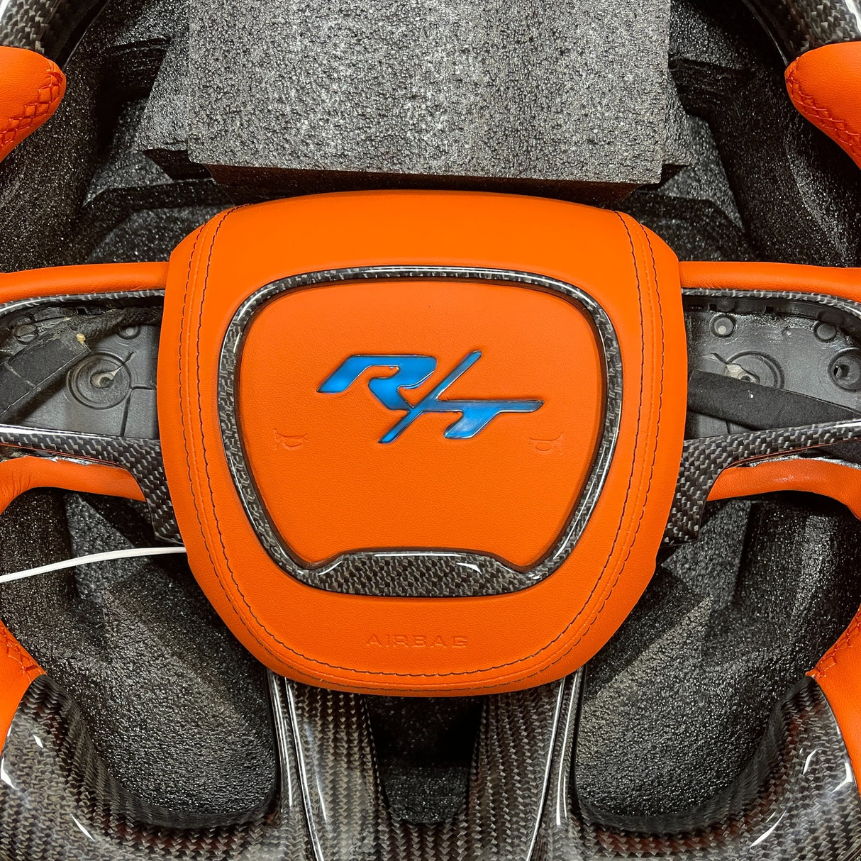 Dodge RT RGB LED Custom Airbag Cover - AutoLEDTech.com