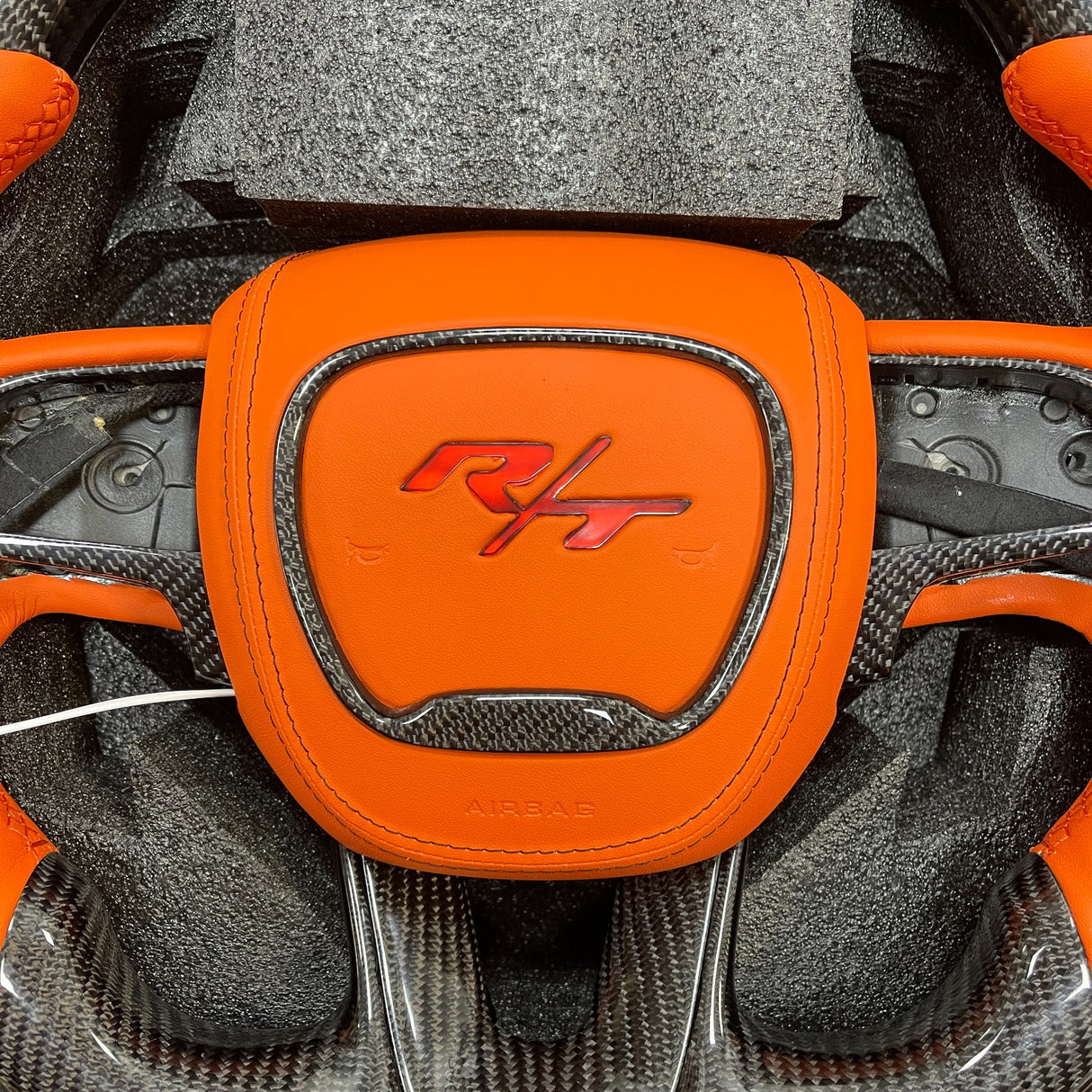 Dodge RT RGB LED Custom Airbag Cover - AutoLEDTech.com