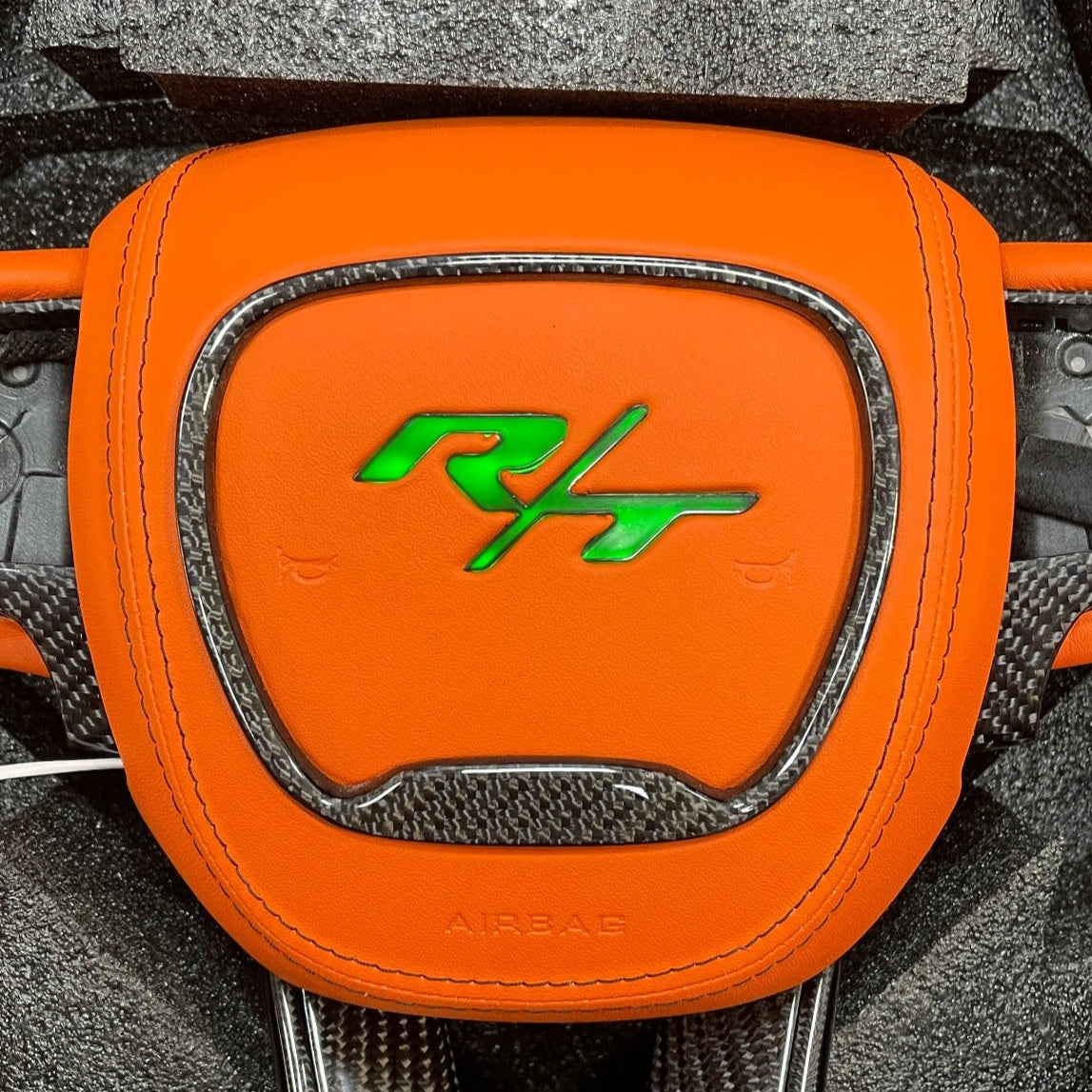 Dodge RT RGB LED Custom Airbag Cover - AutoLEDTech.com