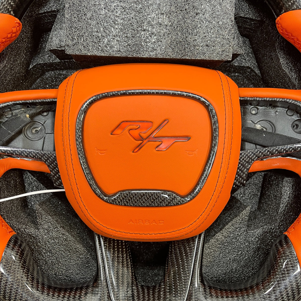 Dodge RT RGB LED Custom Airbag Cover - AutoLEDTech.com