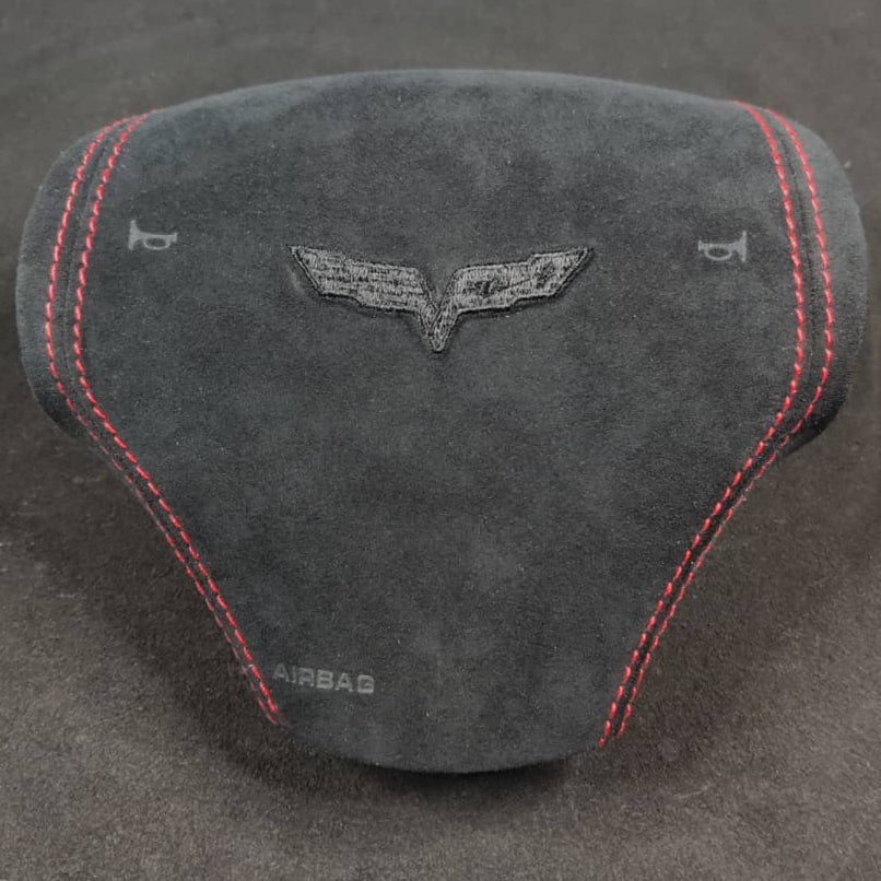 2006-2013 Chevy C6 Corvette RGB LED Custom Airbag Cover - AutoLEDTech.com