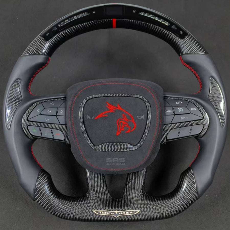 Custom Carbon Fiber Steering Wheel Builder