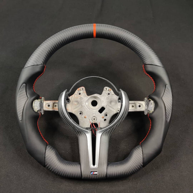 Custom Carbon Fiber Steering Wheel Builder