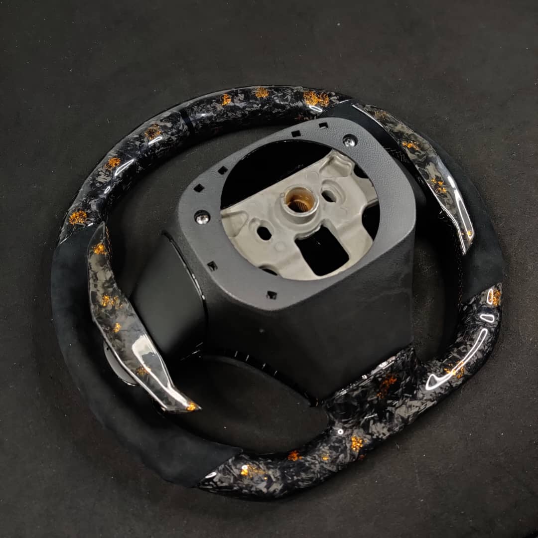 2006-2013 C6 Corvette Custom Carbon Fiber Steering Wheel - AutoLEDTech.com