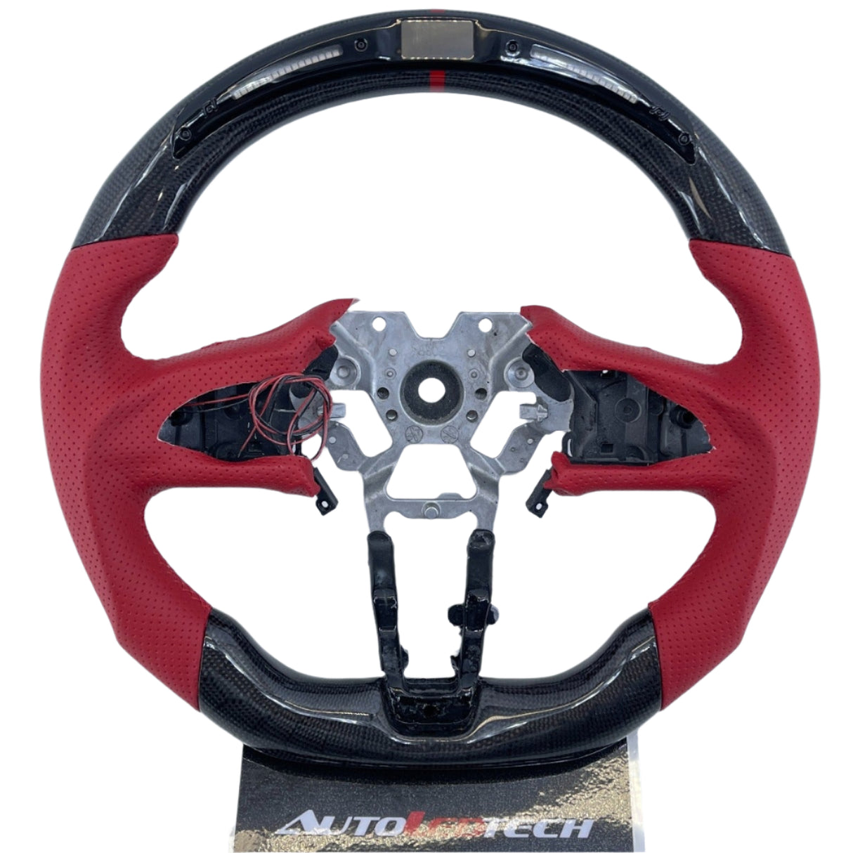 2013-2024 Infiniti Q50 Q60 Custom Carbon Fiber Steering Wheel - AutoLEDTech.com