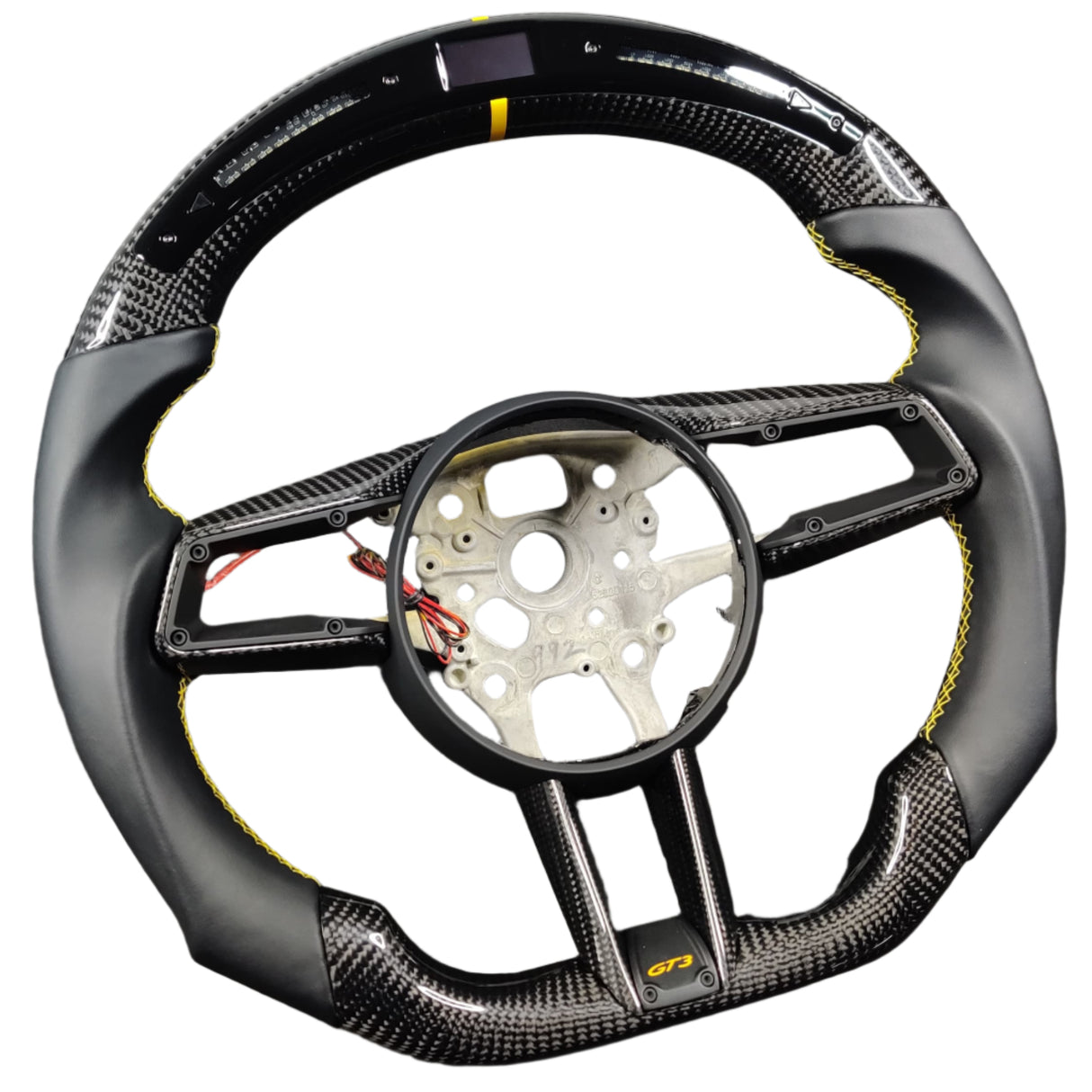 Mclaren 720S 765LT Custom Carbon Fiber Steering Wheel - AutoLEDTech.com
