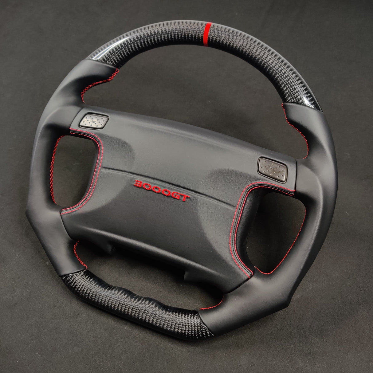 Mitsubishi 3000GT GTO Custom Carbon Fiber Steering Wheel