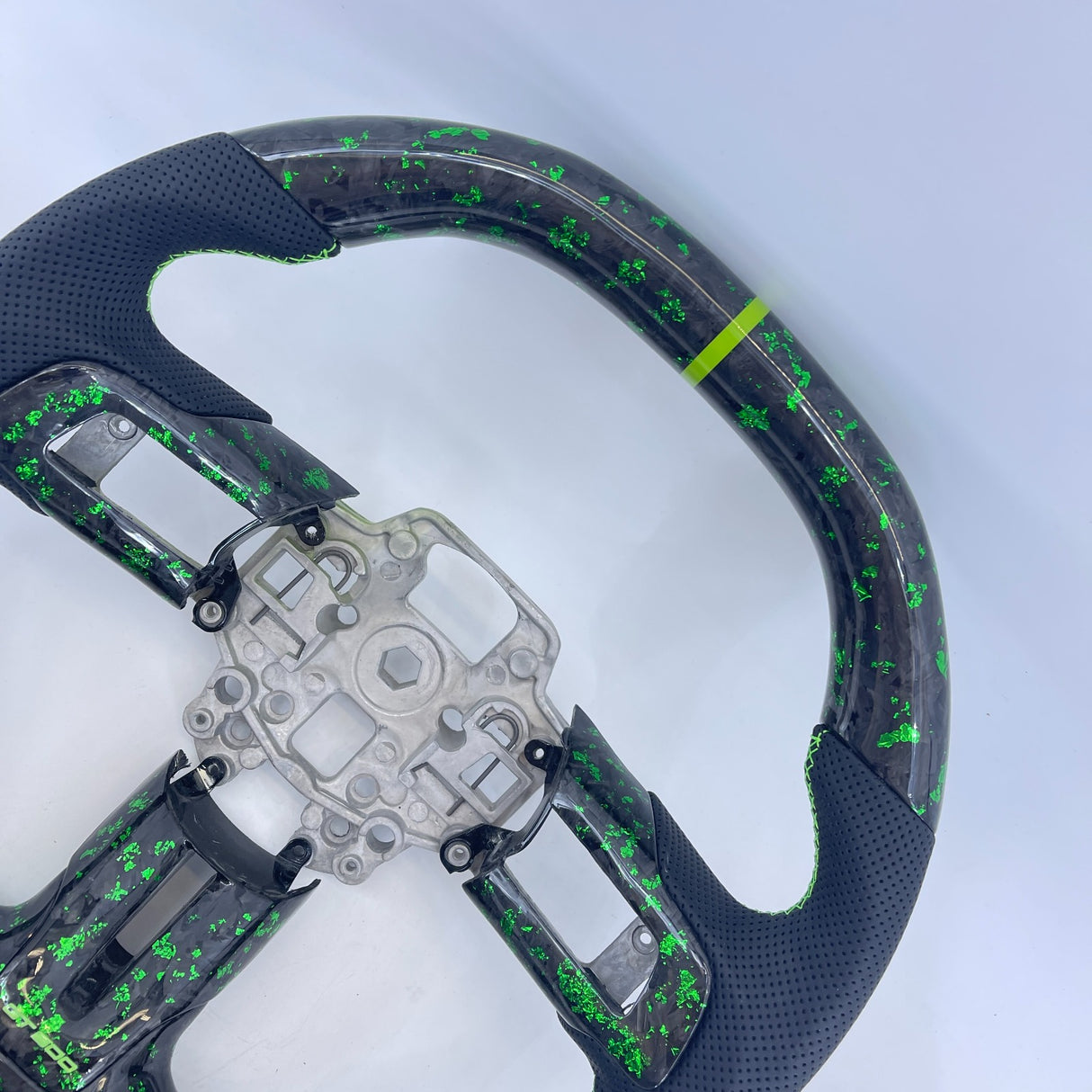 2015-2023 Ford Mustang Carbon Fiber Steering Wheel - AutoLEDTech.com