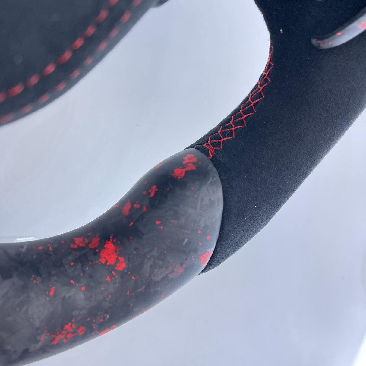 2015-2023 Dodge Charger Challenger Custom Carbon Fiber LED Steering Wheel