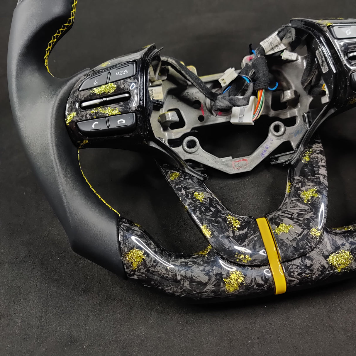 2019-2022 Hyundai Veloster Custom Carbon Fiber Steering Wheel