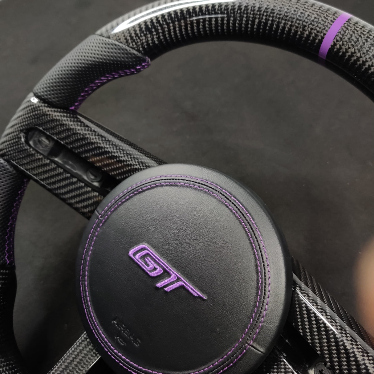 2005-2014 Ford Mustang Carbon Fiber Steering Wheel