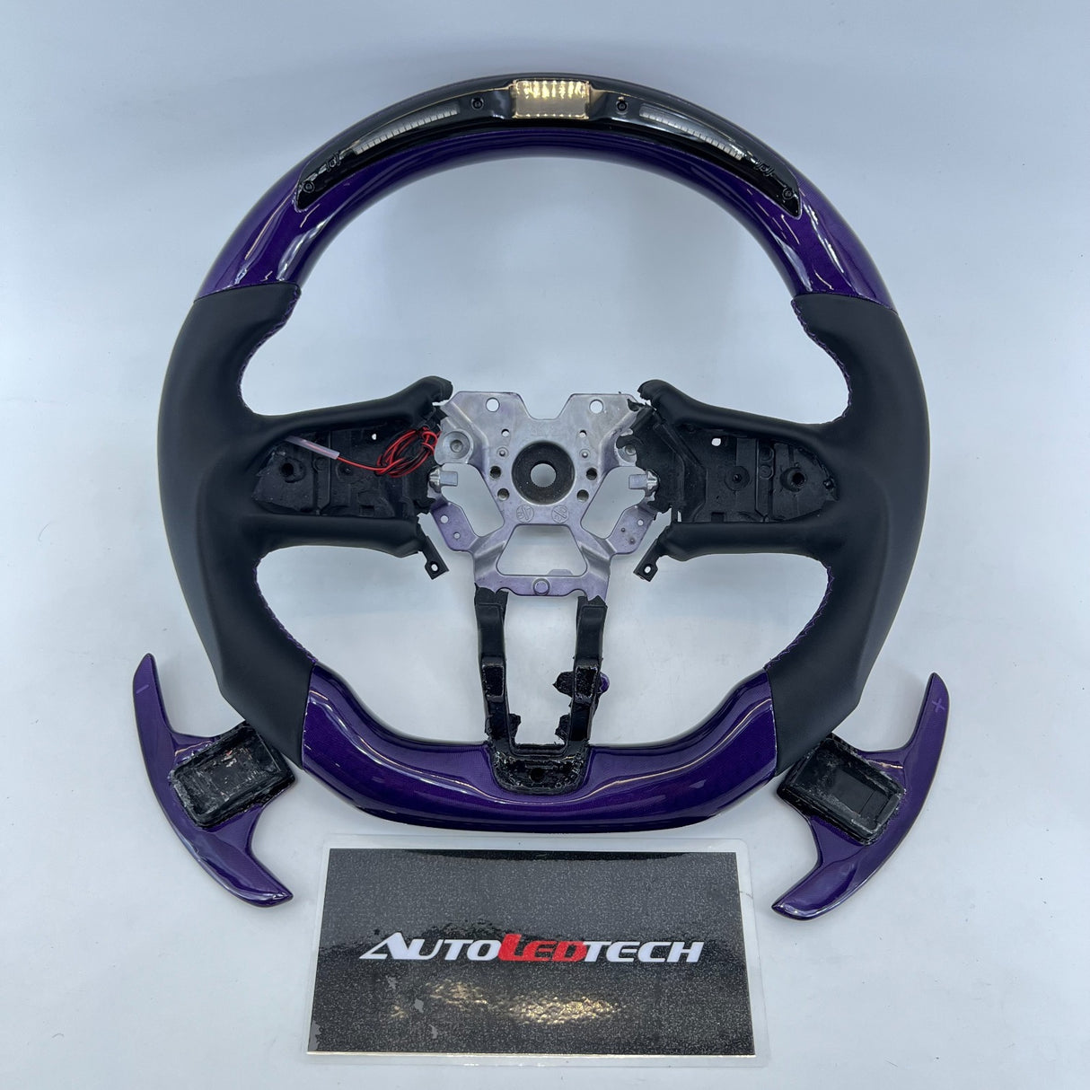 2013-2024 Infiniti Q50 Q60 Custom Carbon Fiber Steering Wheel - AutoLEDTech.com