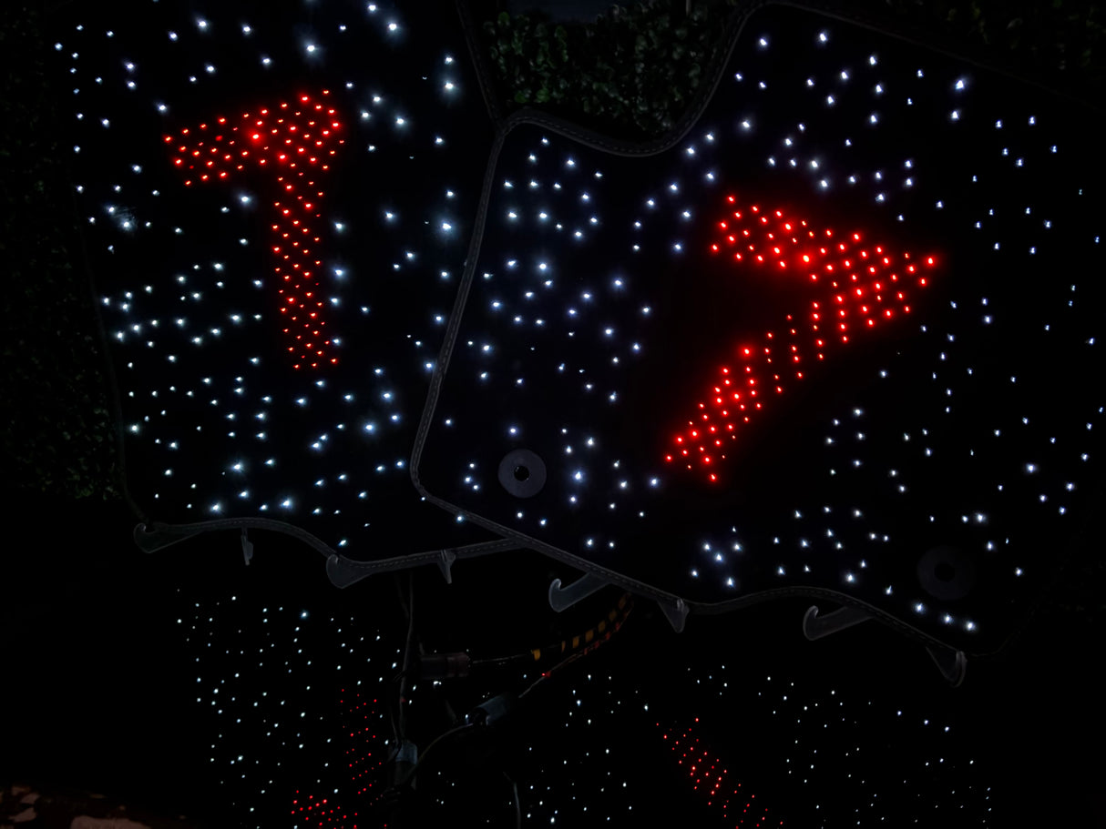 RGBW LED Starlight Floor Mats Lights Kit (400 Stars)