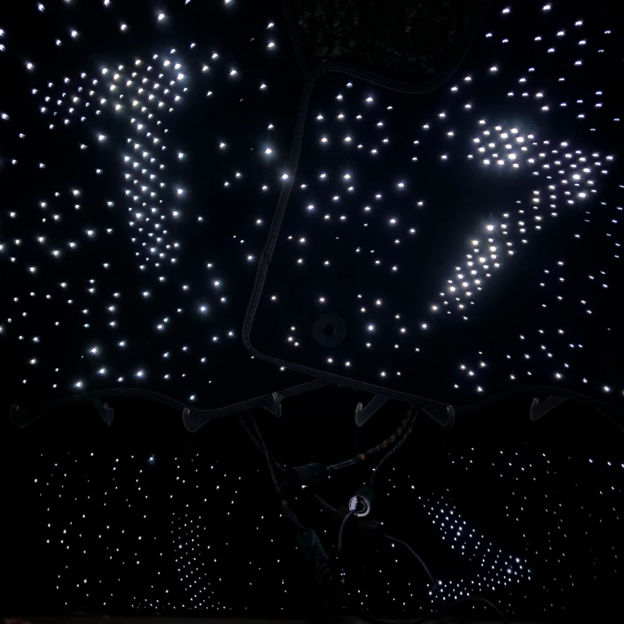 RGBW LED Starlight Floor Mats Lights Kit (400 Stars)