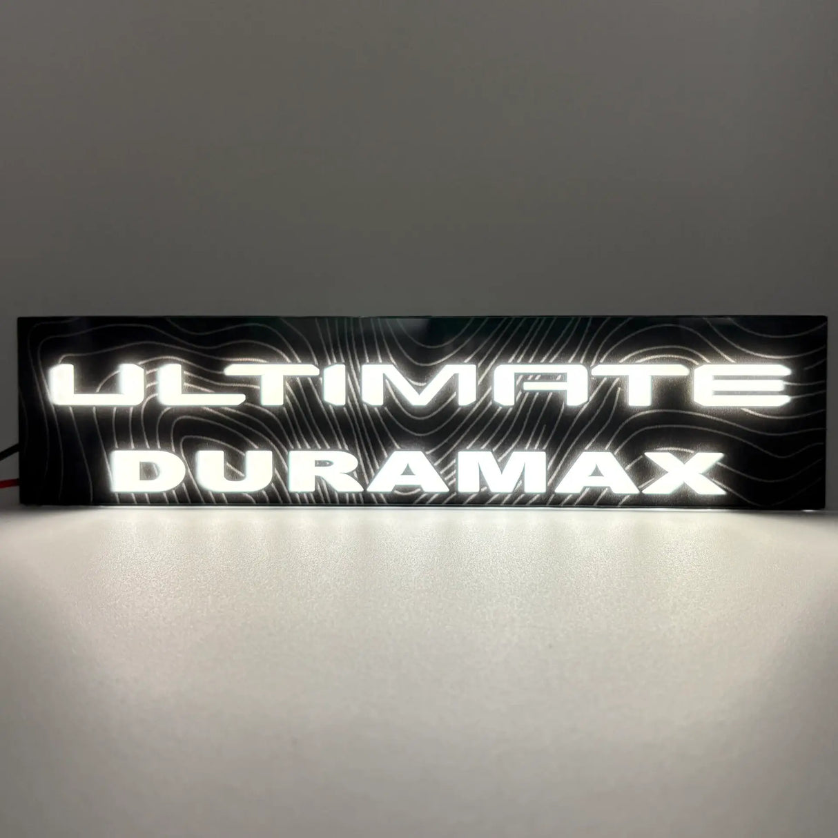 2020-2027 GMC Sierra HD Illuminated Fender Badge - AutoLEDTech.com