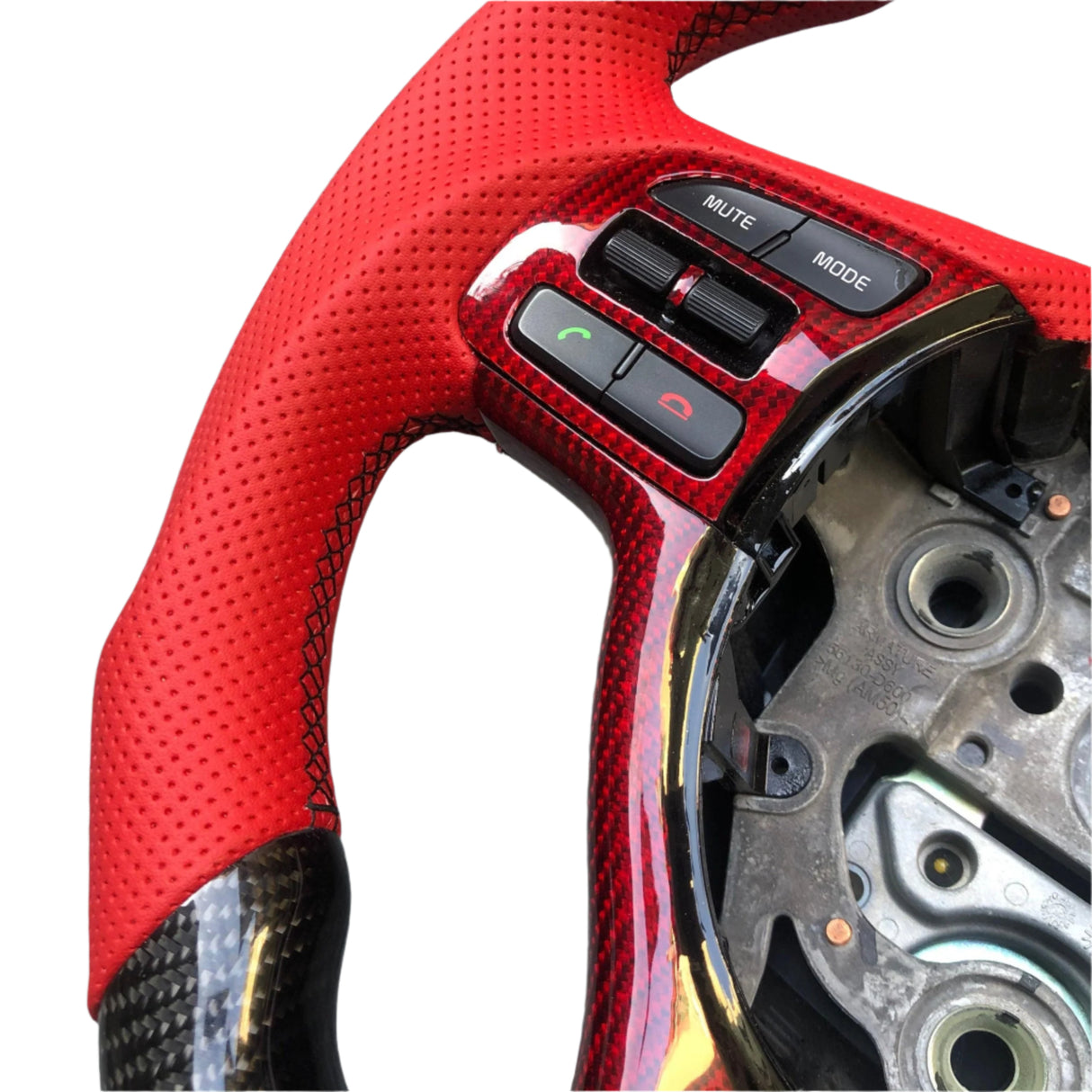 2016-2020 Kia Optima Custom Carbon Fiber LED Steering Wheel