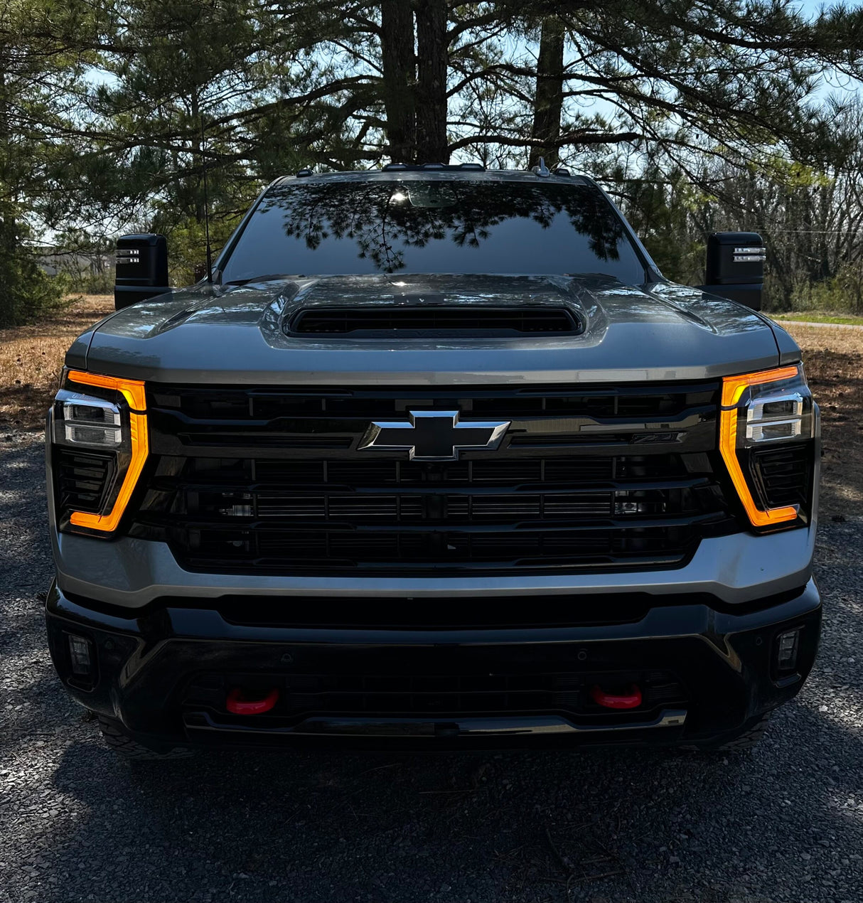 2024-2026+ Chevy Silverado HD 2500/3500 Amber DRL Headlight Harness Kit