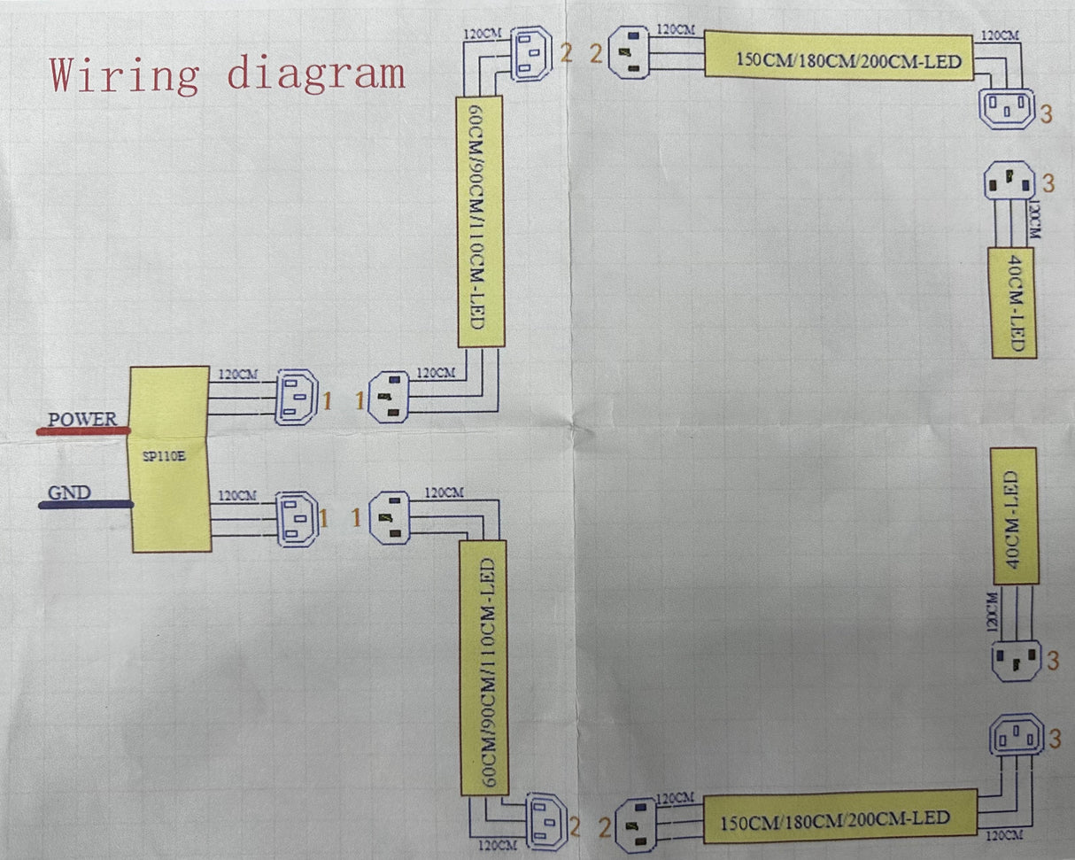 CUSTOM LENGTH 6-Piece Flexible Flow Series LED Underbody Lights Kit - AutoLEDTech.com