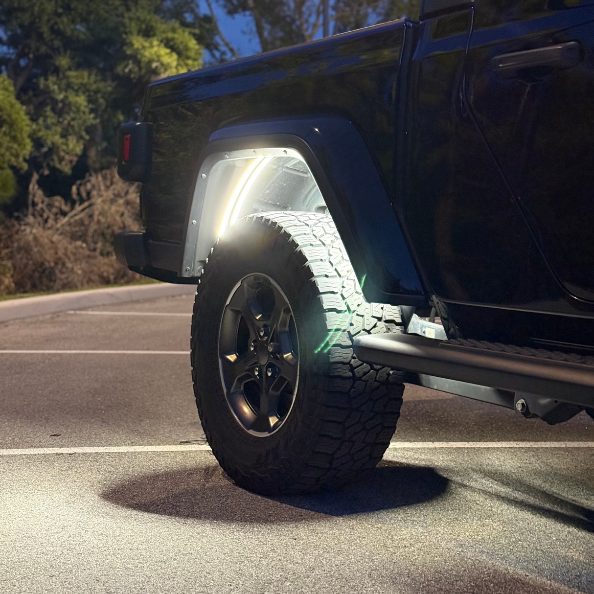 Jeep Wrangler Gladiator LED Fender Arch Lights Kit
