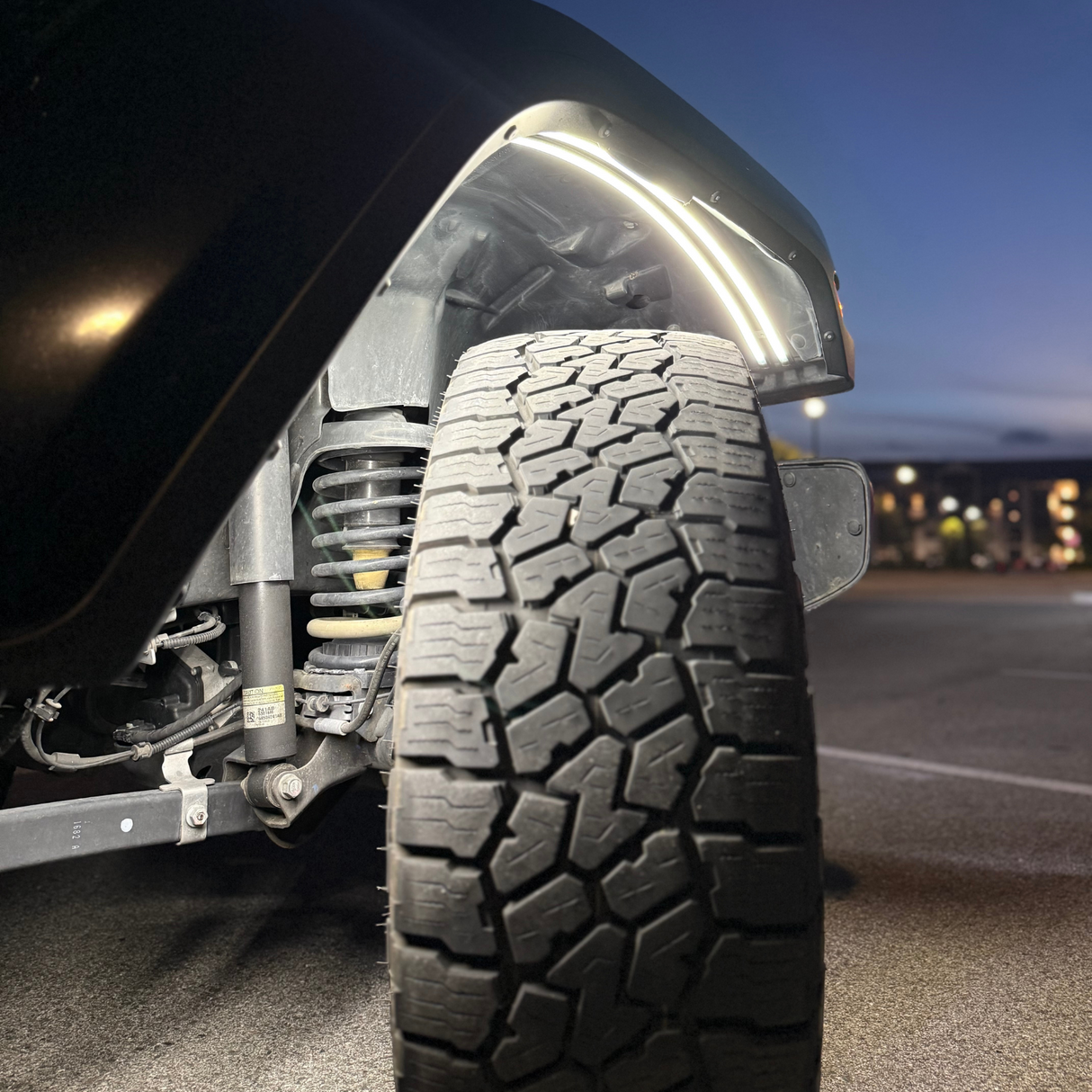 Jeep Wrangler Gladiator LED Fender Arch Lights Kit