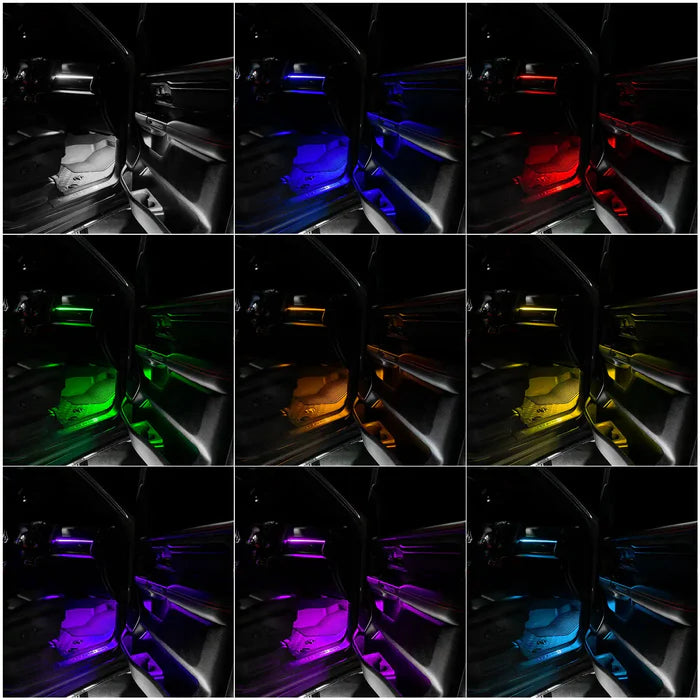 2019-2024 RAM RGB LED Interior Ambient Lighting Conversion Kit - AutoLEDTech.com