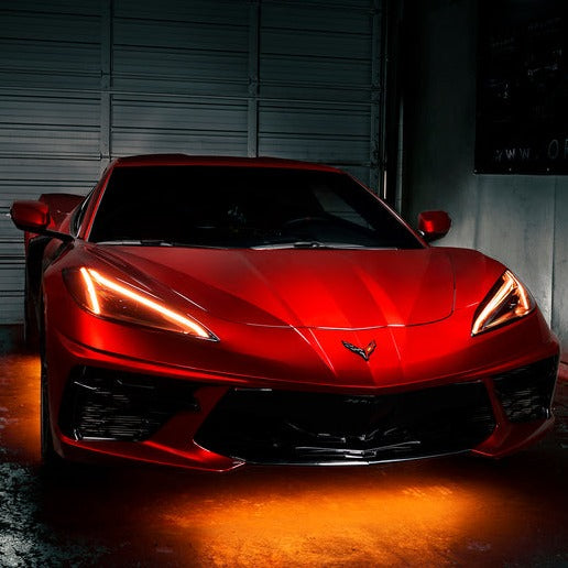2020-2026+ Chevy C8 Corvette RGBW +A LED DRL Boards Kit - AutoLEDTech.com