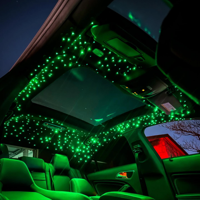 RGBW LED SHOOTING STAR Starlight Headliner Roof Kit