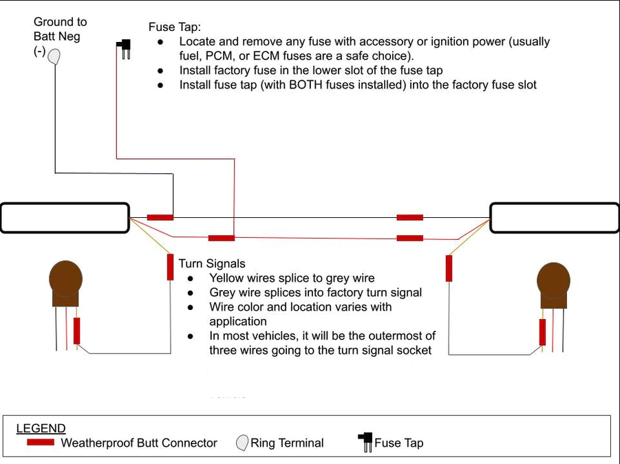 6"-22" V2 ANIMATED SWITCHBACK White/Amber LED DRL Grill Accent Lights Bar Kit