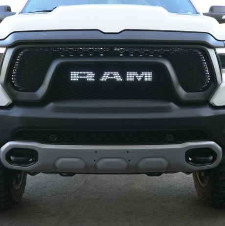 2019-2024 RAM 1500 2500 LED Illuminated Badge Emblem Logo 2.0 (Flow Series)