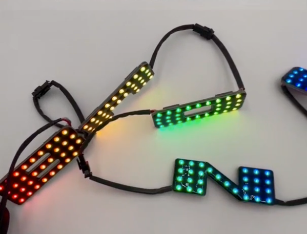 2021-2026+ Ford Bronco Flow Series LED Grill Badge Emblem Logo