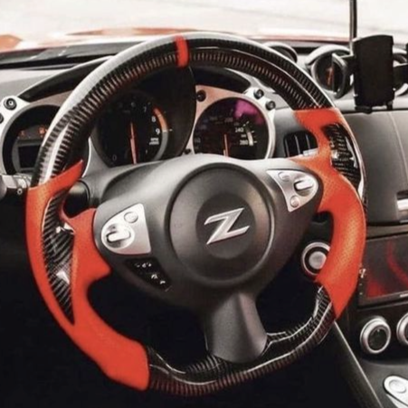2009-2020 Nissan 370z Custom Carbon Fiber Steering Wheel