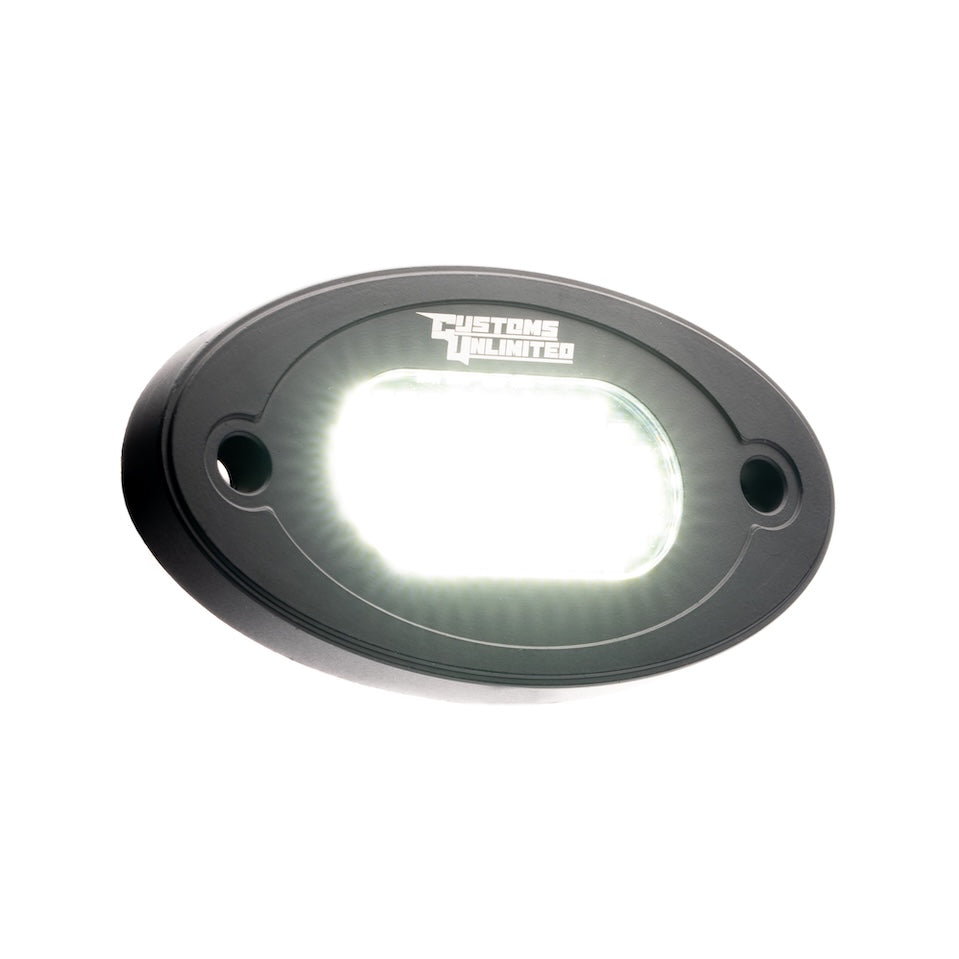 Switchback White/Amber 108 LED Rock Lights Pod Kit - AutoLEDTech.com