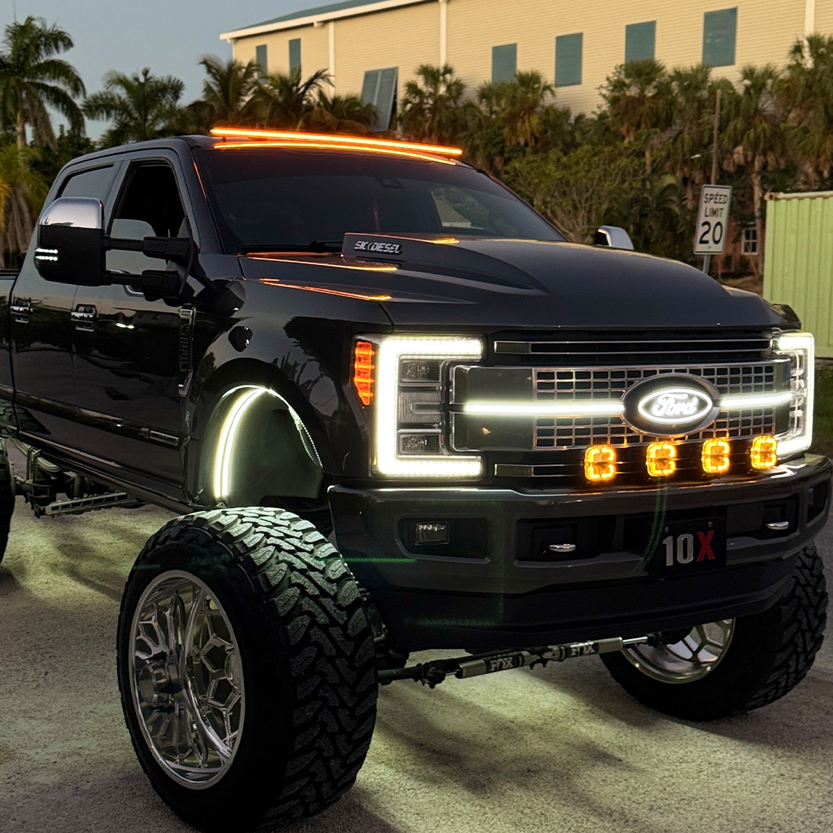 FLY BAR Universal Roof Clearance Light Bar