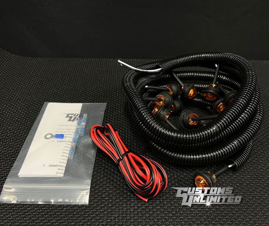 Ford Super Duty LED Front Valance Accent Running Lights Kit