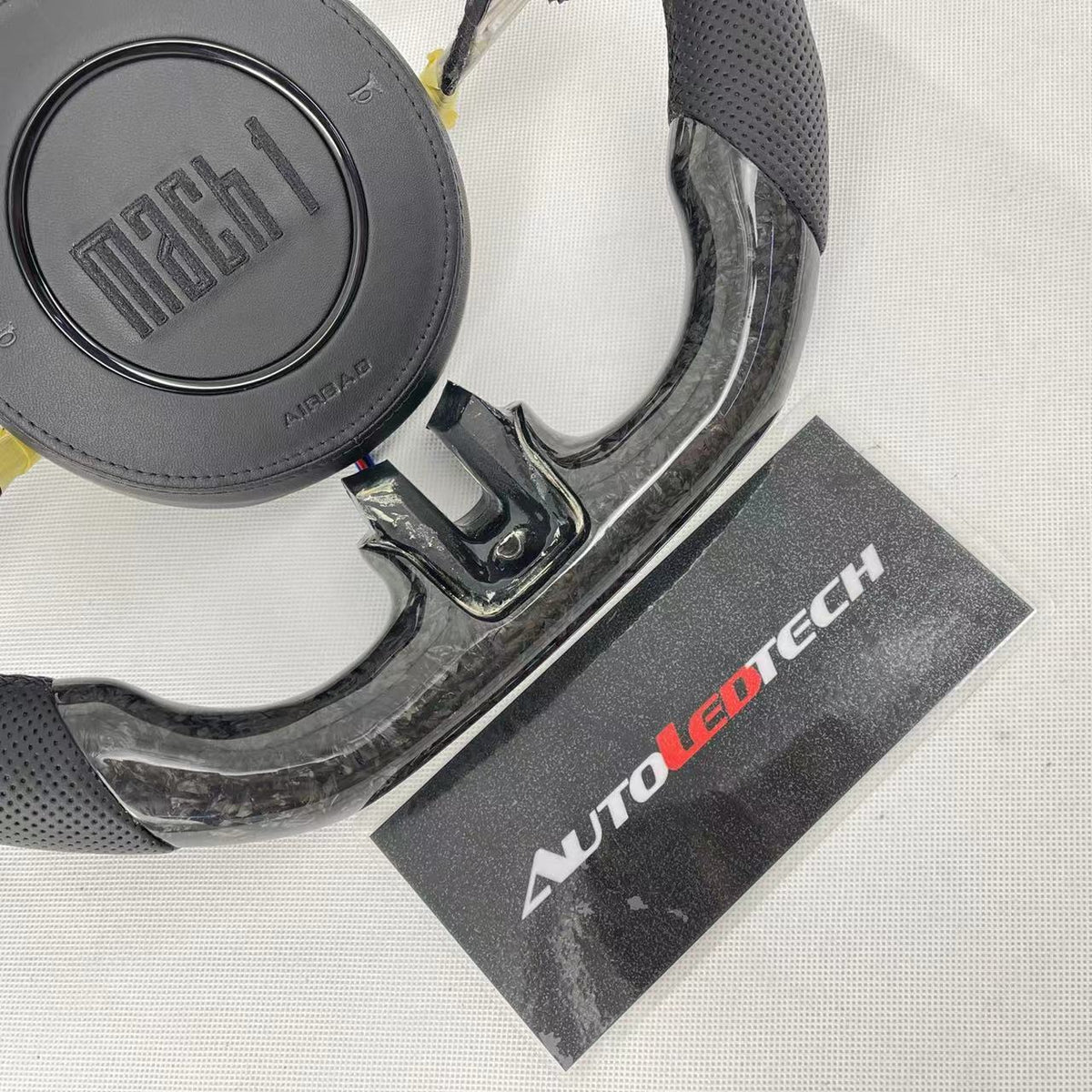 2015-2023 Ford Mustang Forged Carbon Fiber Steering Wheel - IN STOCK