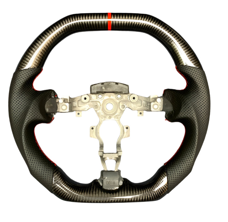 2009-2020 Nissan 370z Custom Carbon Fiber Steering Wheel - AutoLEDTech.com