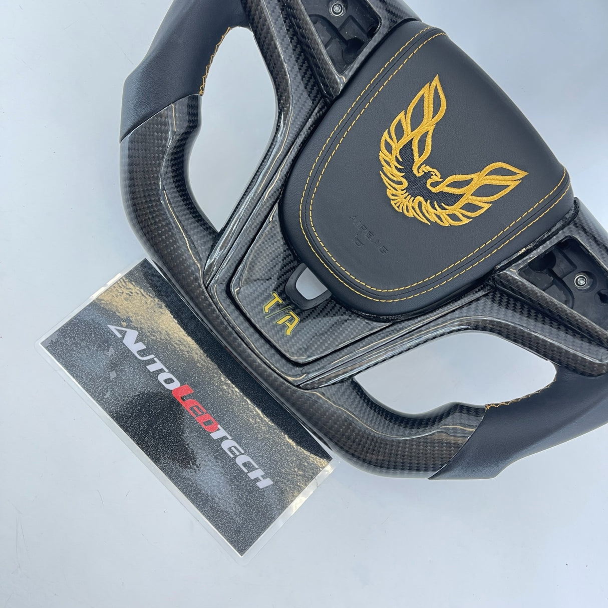 2012-2015 Trans Am Camaro Firebird Custom Carbon Fiber Steering Wheel