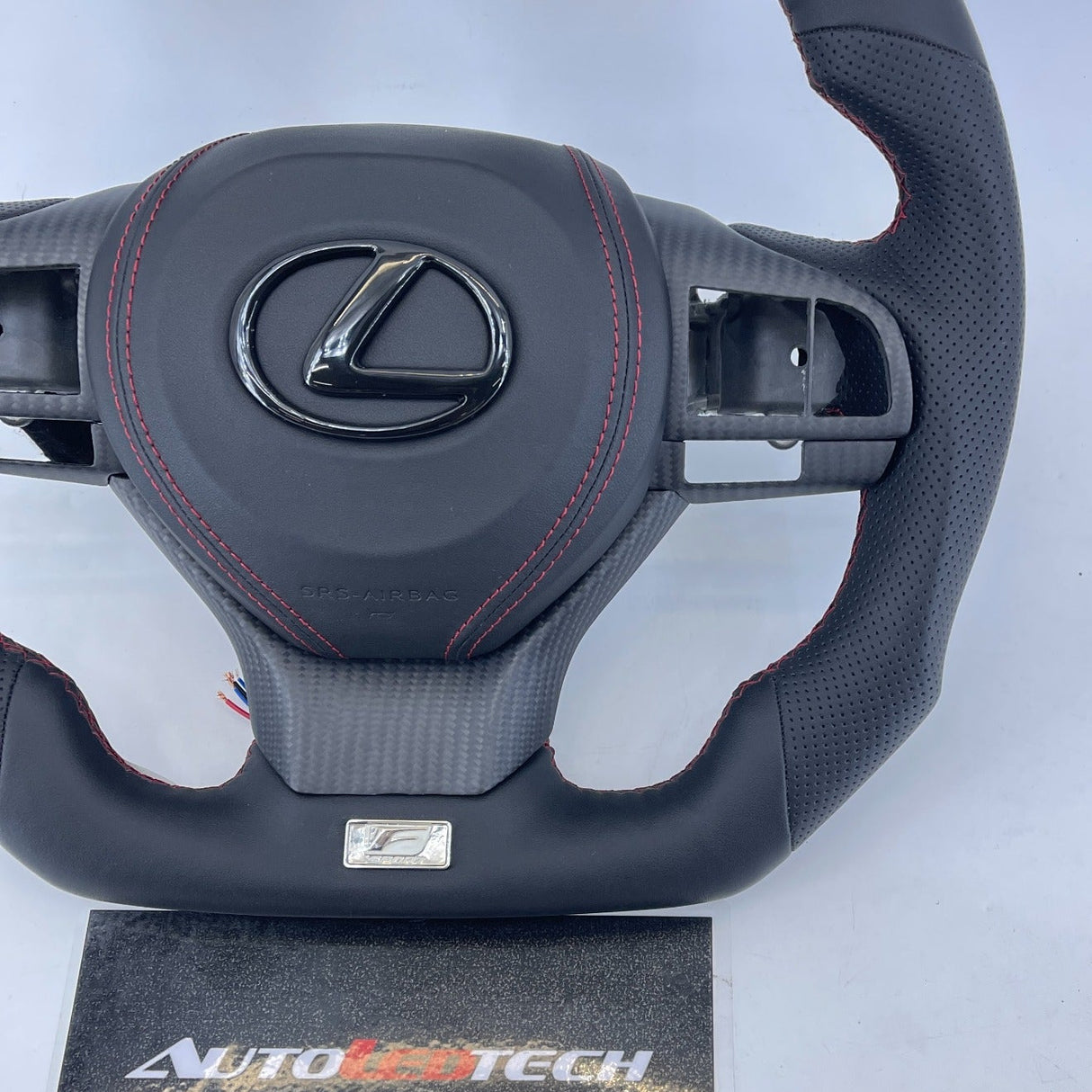 2010-2024 Toyota Tacoma 4Runner Tundra Custom Carbon Fiber Steering Wheel - AutoLEDTech.com