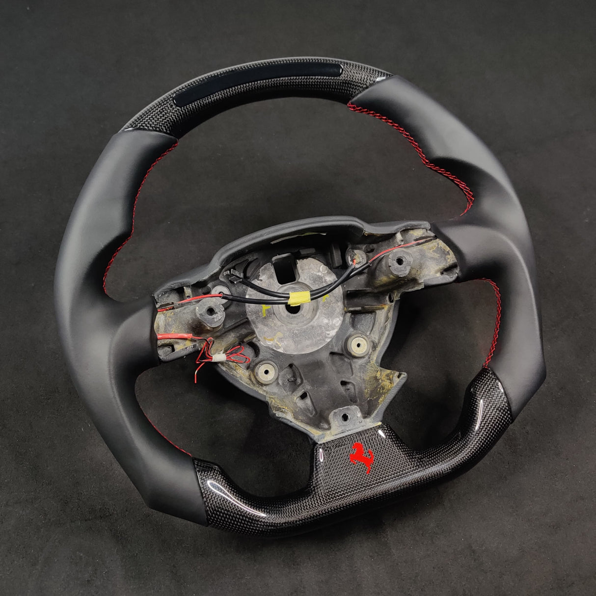 Ferrari 458 488 F12 Custom Carbon Fiber LED Steering Wheel