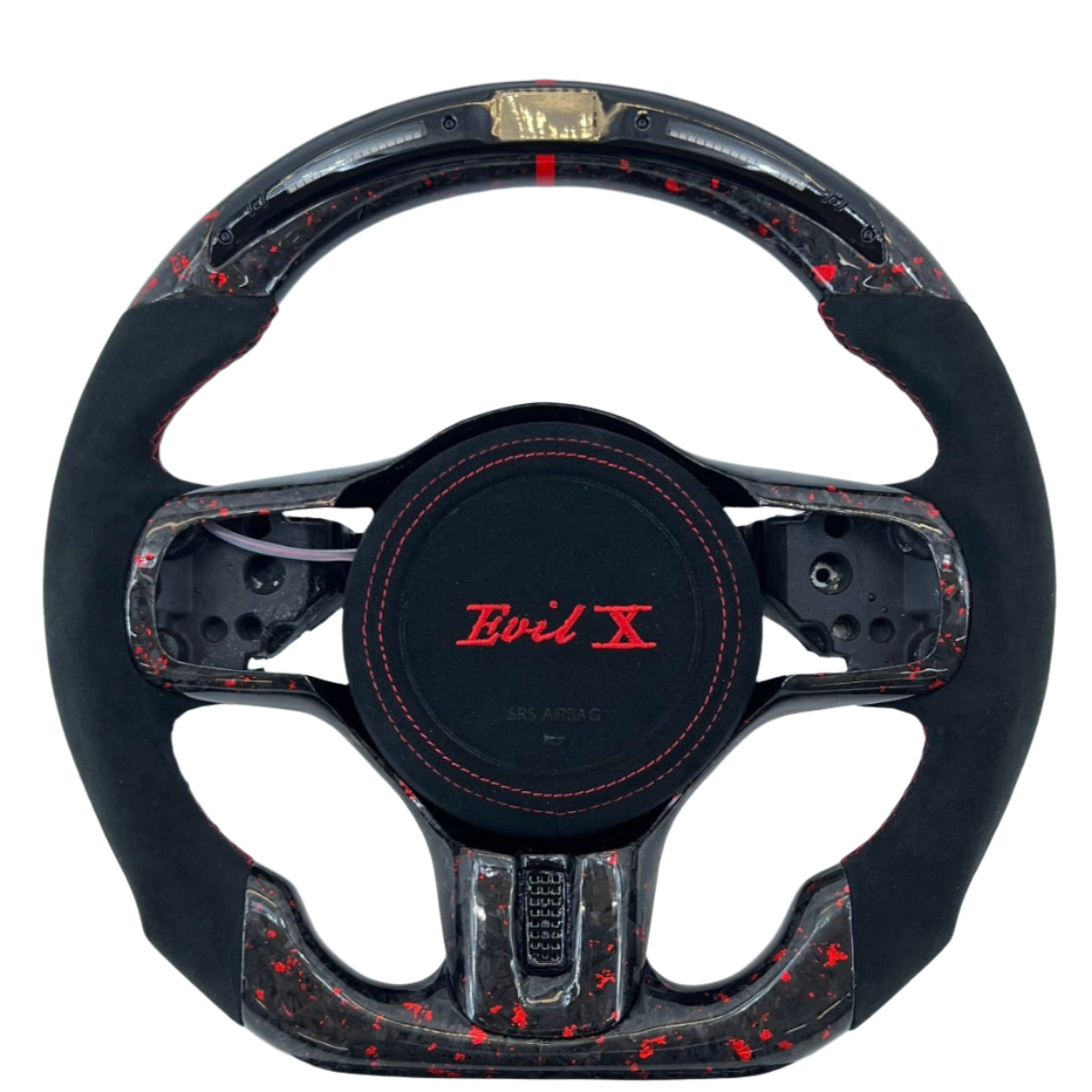 Mitsubishi Lancer Evo X Custom Carbon Fiber Steering Wheel