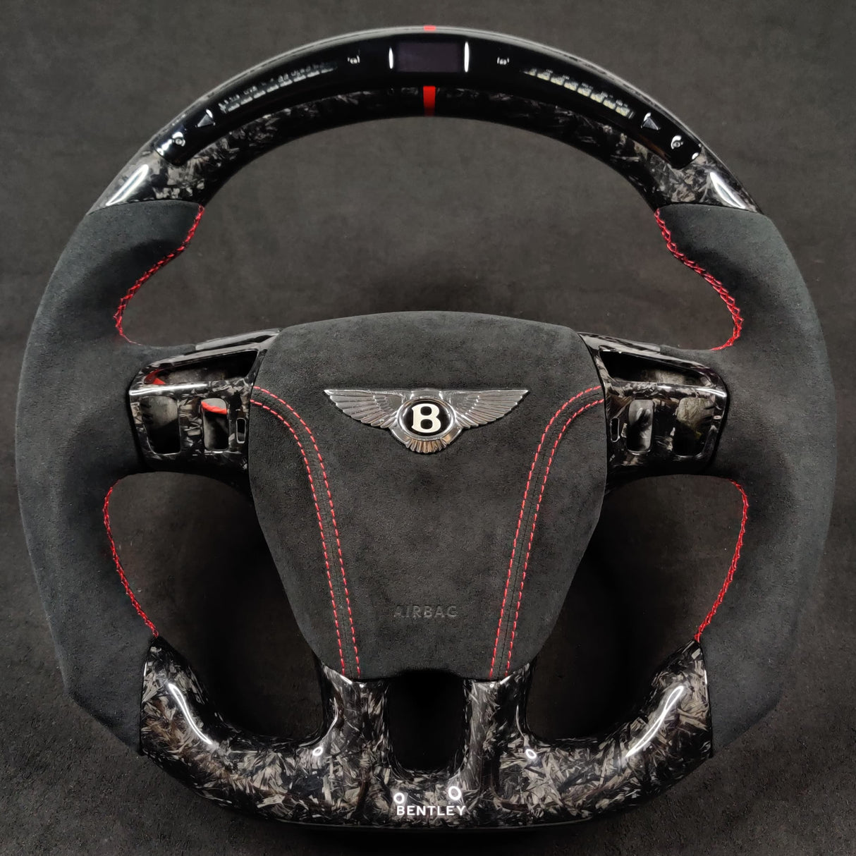 2012-2018 Bentley Continental GT Custom Carbon Fiber Steering Wheel