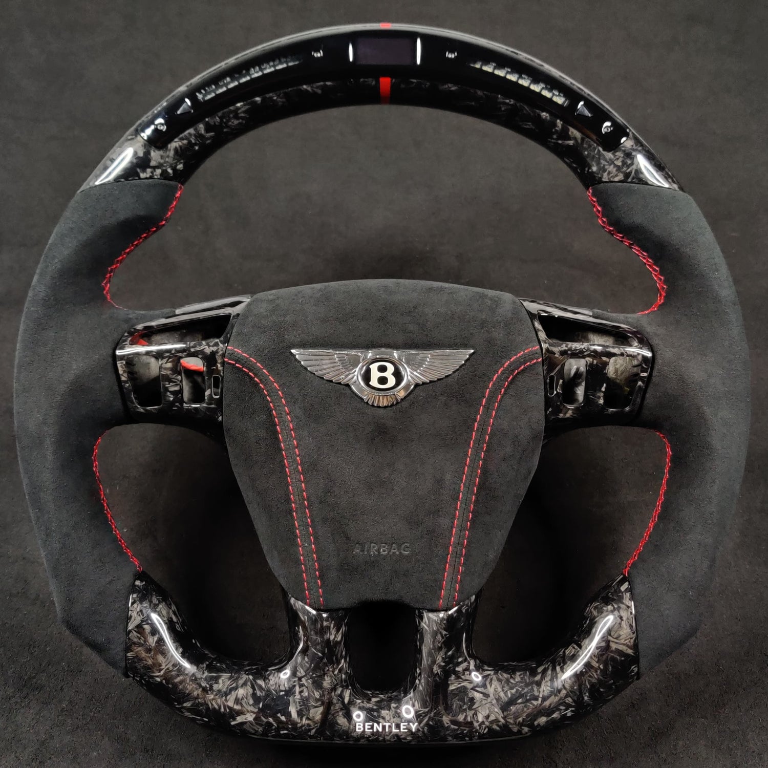 2012-2018 Bentley Continental GT Custom Carbon Fiber Steering Wheel