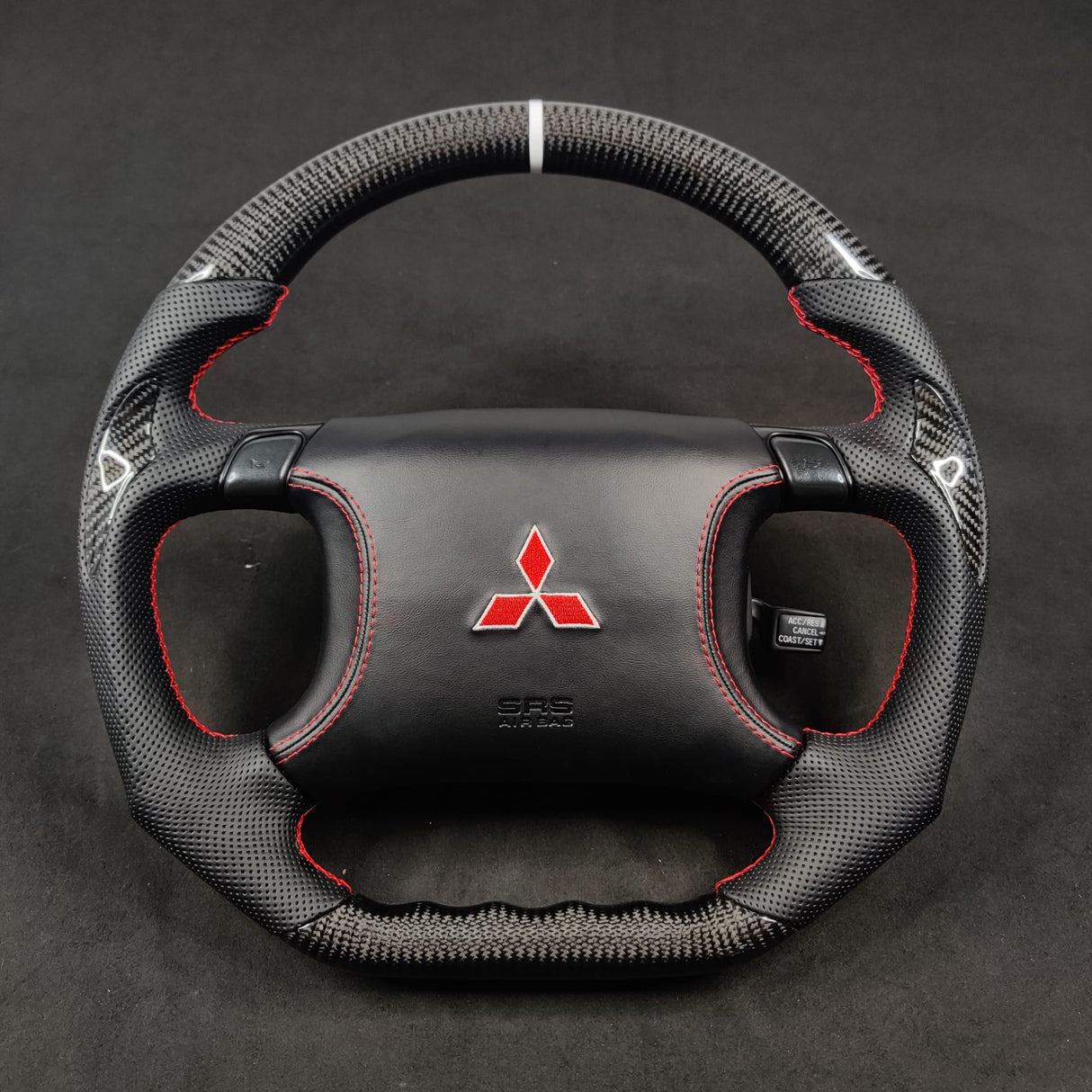 Mitsubishi 3000GT GTO Custom Carbon Fiber Steering Wheel