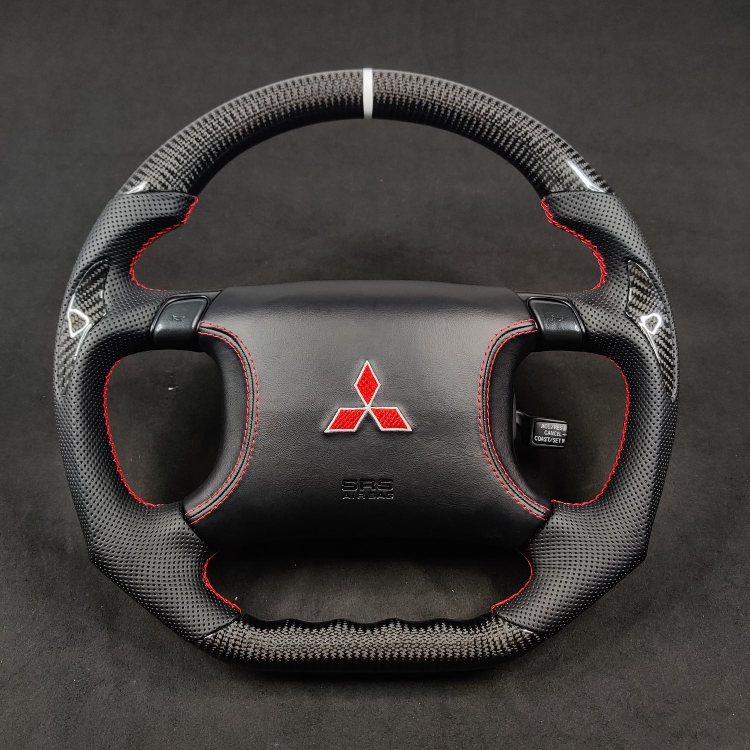 Mitsubishi 3000GT GTO Custom Carbon Fiber Steering Wheel