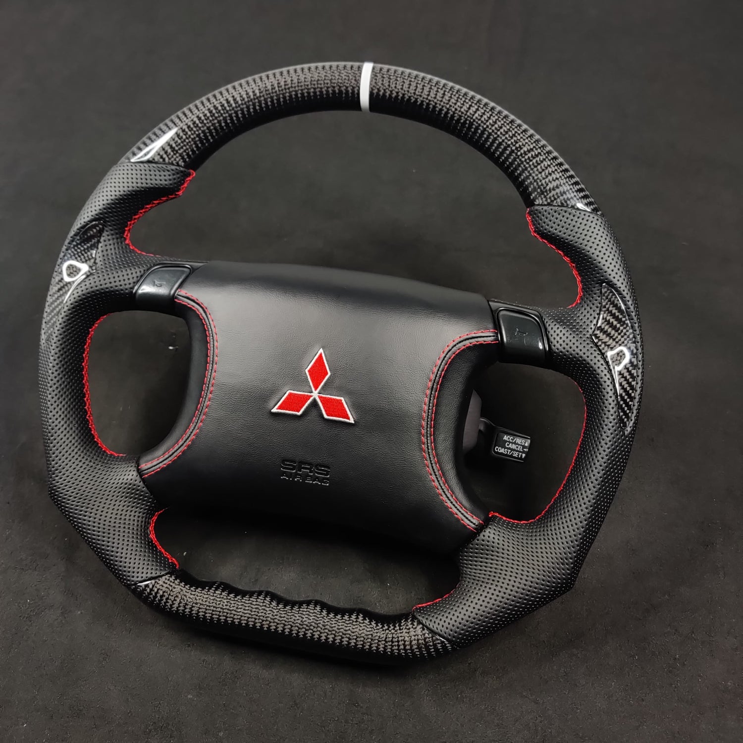 Mitsubishi 3000GT GTO Custom Carbon Fiber Steering Wheel