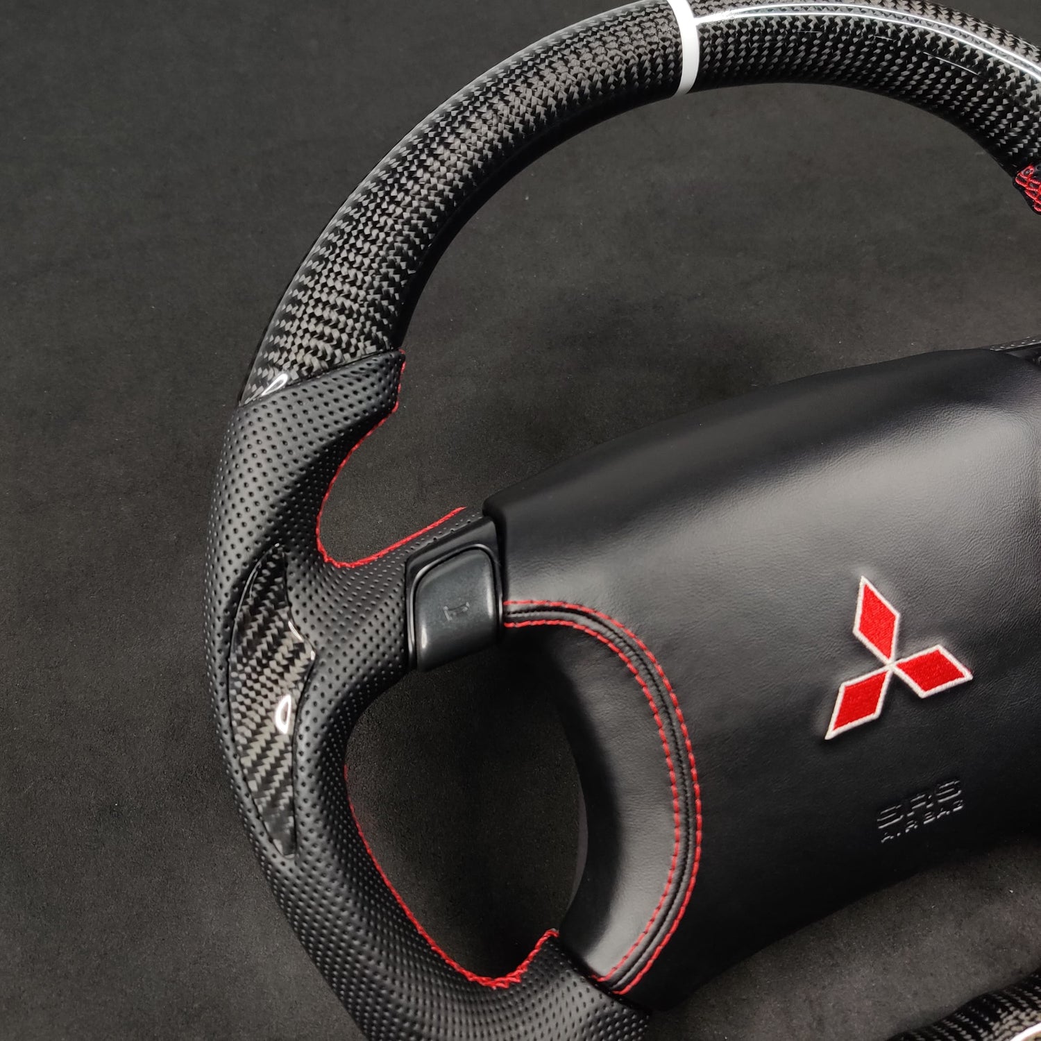 Mitsubishi 3000GT GTO Custom Carbon Fiber Steering Wheel