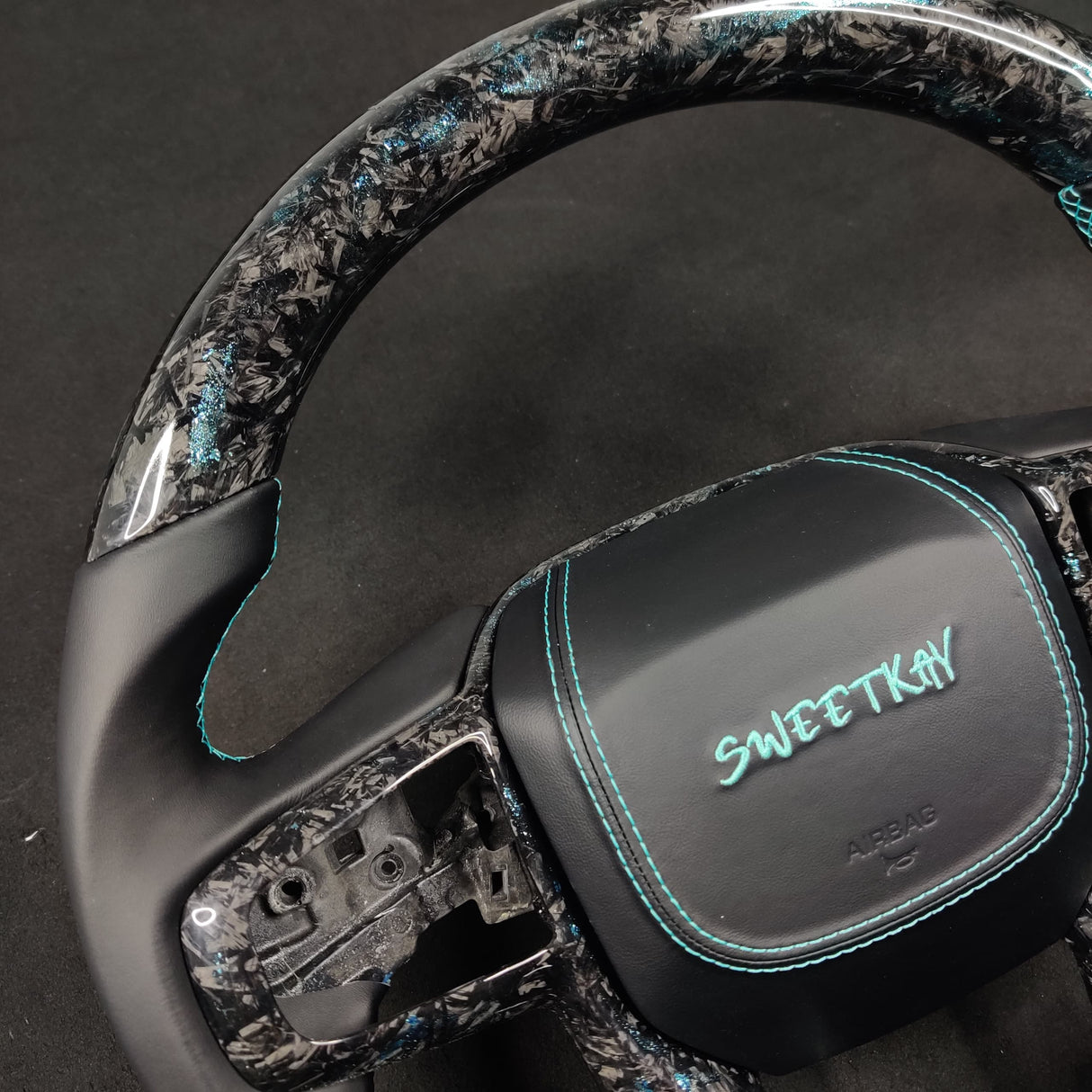 2020-2026+ GMC Sierra 1500 2500 HD Custom Carbon Fiber Steering Wheel